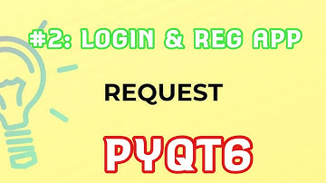 Lập trình giao diện Python với PyQt6 và Qt Designer #5: Tạo app đăng nhập, đăng ký với MSQLDB P2