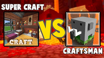 Super Crafting and Building 2020 VS Craftsman: Building Craft