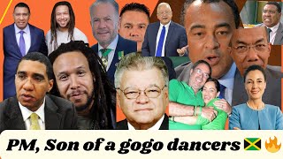 Racism in Jamaica parliament, MG son of a Doctor, AH son of a gogo Dancers.
