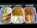 Meal Prep 2,500 calories in 30mins !! ( high protein ) • PURE VEG  🇮🇳