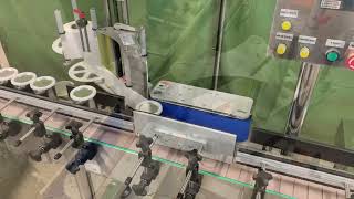 Wrap Around Labeler for Pint & Quart Can, Pressure sensitive labeling machine USA Canada - JDA