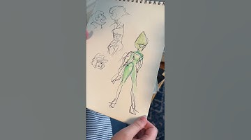 Early Sketches Peridot #stevenuniverse