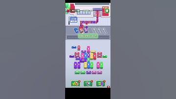 BUS GAME ESCAPE | Jam Traffic #apt #puzzle #jigsawpuzzle #busgame #bus #escaperoom #shorts #viral