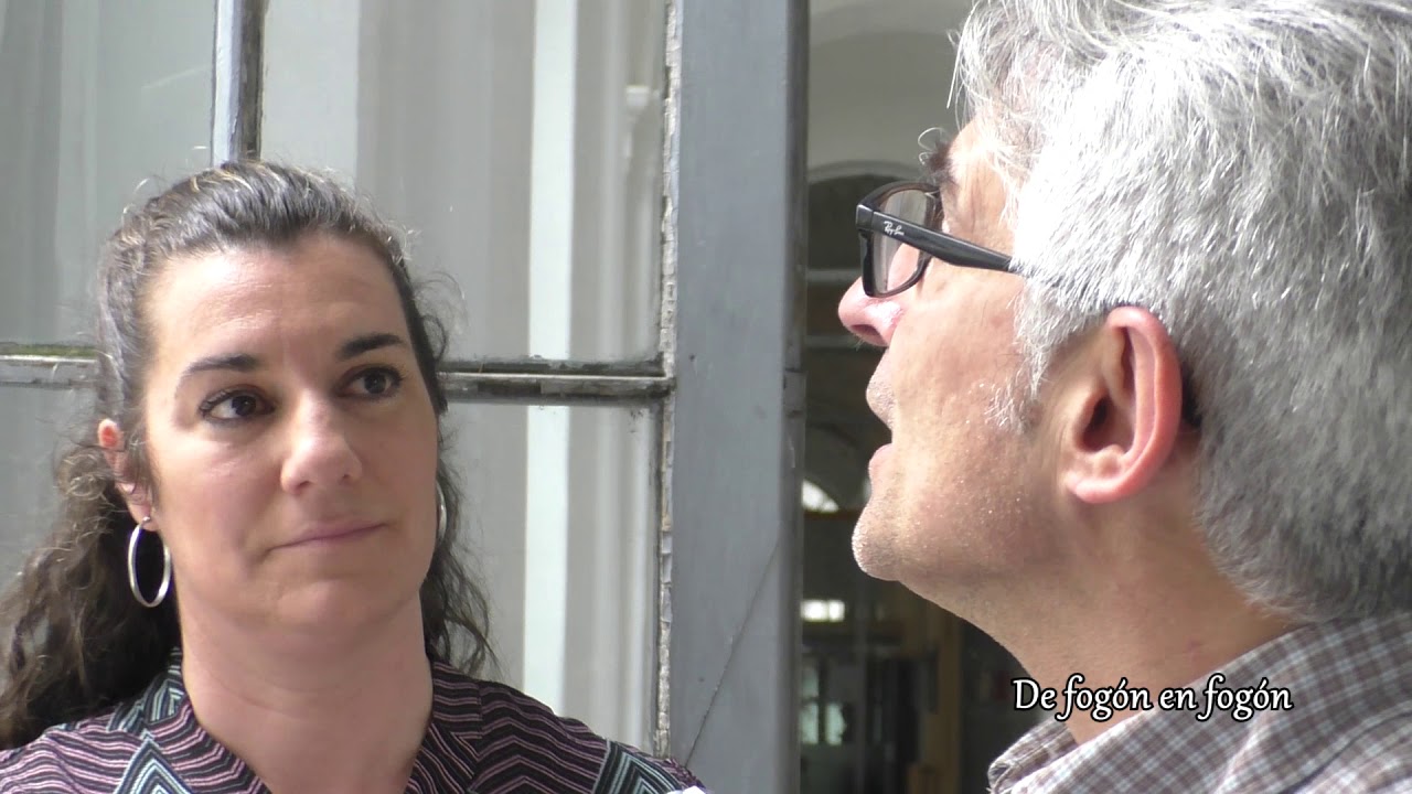 Recorriendo el Hospital Maciel con el Dr. Juan Gil historiador de la medicina y Mª Laura Osta