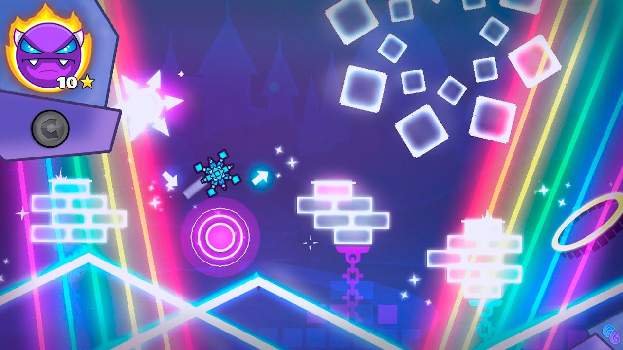 ¿Esto es un nivel muy divertido? "Fun" Easy Demon | Geometry Dash - YouTube