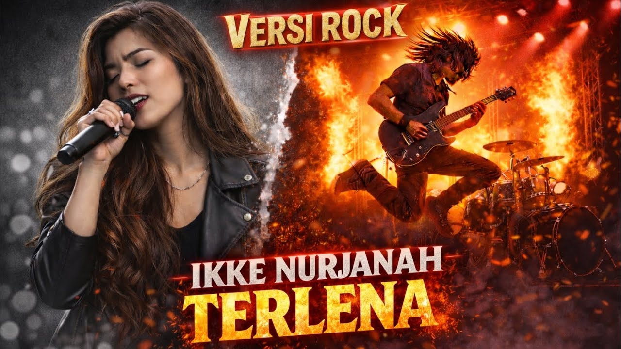 IKKE NURJANAH _ TERLENA VERSI ROCK by rockmini #coverrockindonesia 