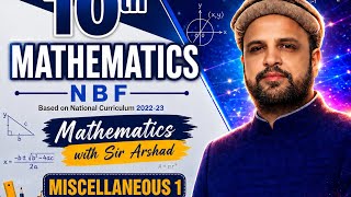 Class 10th Mathematics NBF Islamabad exercise Miscellaneous 1 Question 7