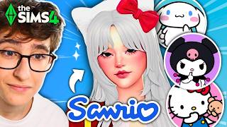 Creo a los PERSONAJES de SANRIO en Los Sims 4