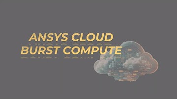 Running Ansys Fluent with Ansys Cloud Burst Compute and monitoring progress through the Fluent WebUI