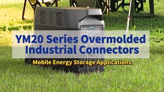 CNLINKO YM20 Series Industrial Connector Energy Storage Power Supply Application Demonstration