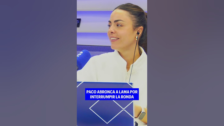 Paco González abronca a Manolo Lama por interrumpir la ronda informativa
