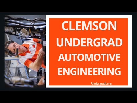 Clemson Automotive Engineering Masters