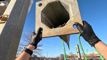 60’ Traffic Light Mast Arm Install!