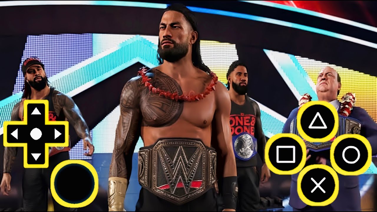 WWE 2K22 Mobile Android Game APK Download - GDV