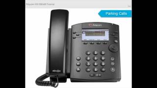 Polycom VVX 300 Lesson 6: Parking Calls