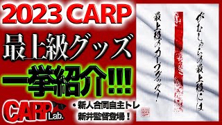 【CARPプロ野球・広島カープグッズ2023のカタログ届いたので、どんなんあるか紹介します！