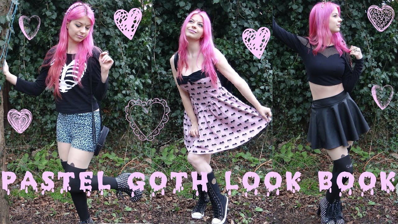 Pastel Goth Lookbook 3 Youtube