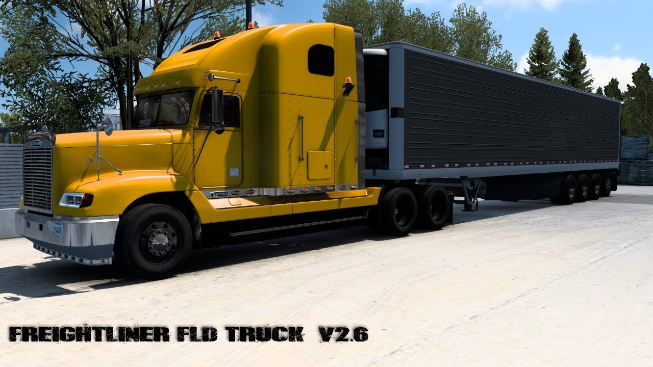 ATS— FREIGHTLINER FLD TRUCK V2.6 ‖ MISSOULA (MONTANA) WENATCHEE