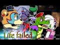 [Animation] Life Failed | Broken Freddy,Roxy,Chica,Monty Story | FNAFSB VERY SAD STORY😭😢 | SLIME CAT