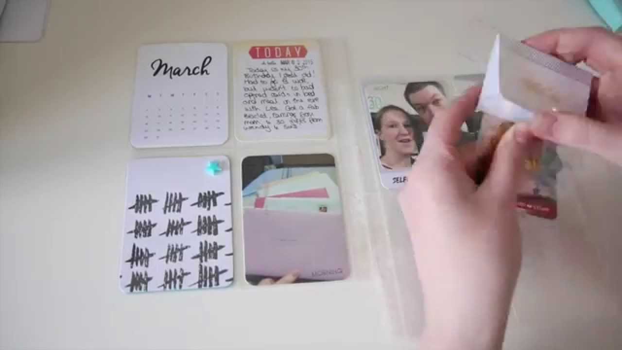 Project Life process video using Studio Calico - YouTube