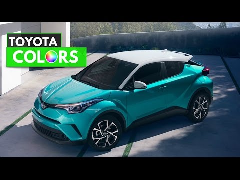 2018 Toyota CHR Colors