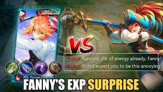 HOW TO MAKE RUBY REGRET PICKING EXP LANE VS FANNY! FANNY TUTORIAL 2026 MLBB