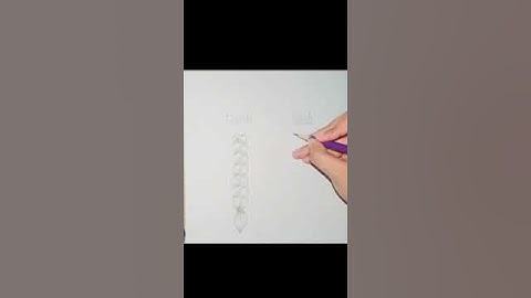 😱very easy to draw braids#easy drawing #viralshorts