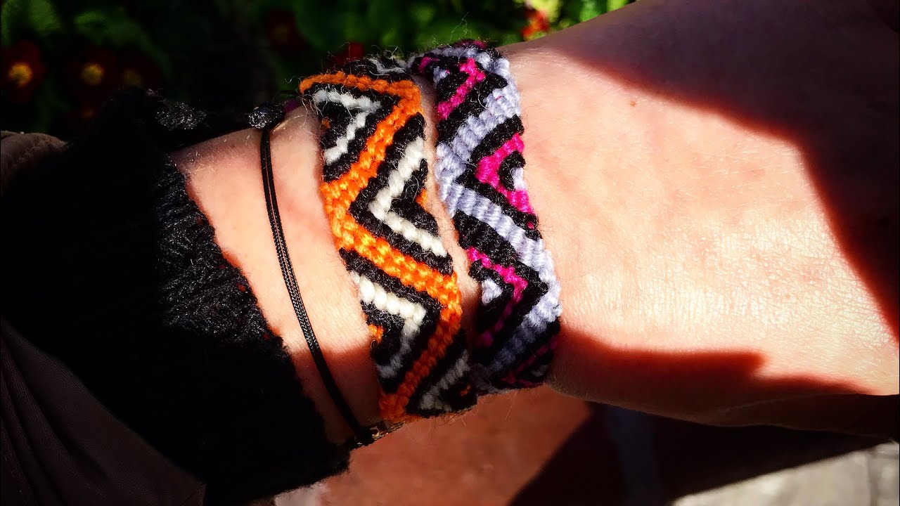 İpten Bileklik Yapımı -Kolay Anlatımlı Arkadaşlık Bilekliği | Friendship Bracelet | pulseras de hilo