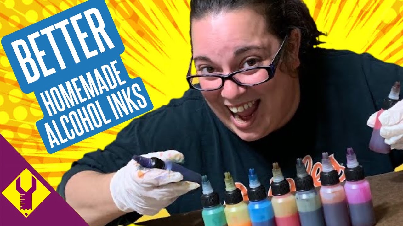 How To Make Better Homemade Alcohol Inks