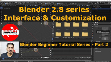 Blender interface and customization | Blender Beginner Tutorial - Part 2