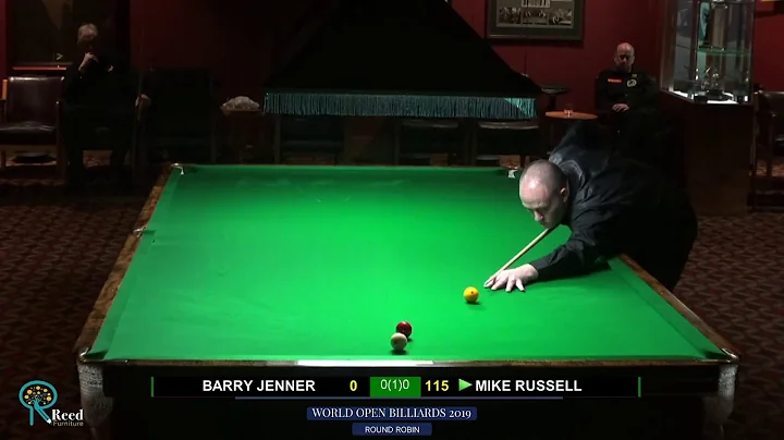 Mike Russell v Barry Jenner - Round Robin - Reed Furniture World Open Billiards 2019