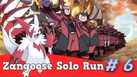 Future Skip! Zangoose Solo Run #6 Pokemon Ruby