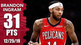 Brandon Ingram scores 31 points on Christmas in Pelicans vs. Nuggets | 2019-20 NBA Highlights