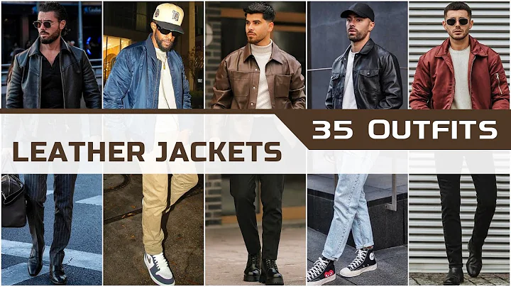 Unleash Your Style: 35 Leather Jacket Outfit Ideas for Winter 2024