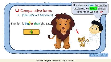 Grade 5 English Module 3 Quiz Part 2