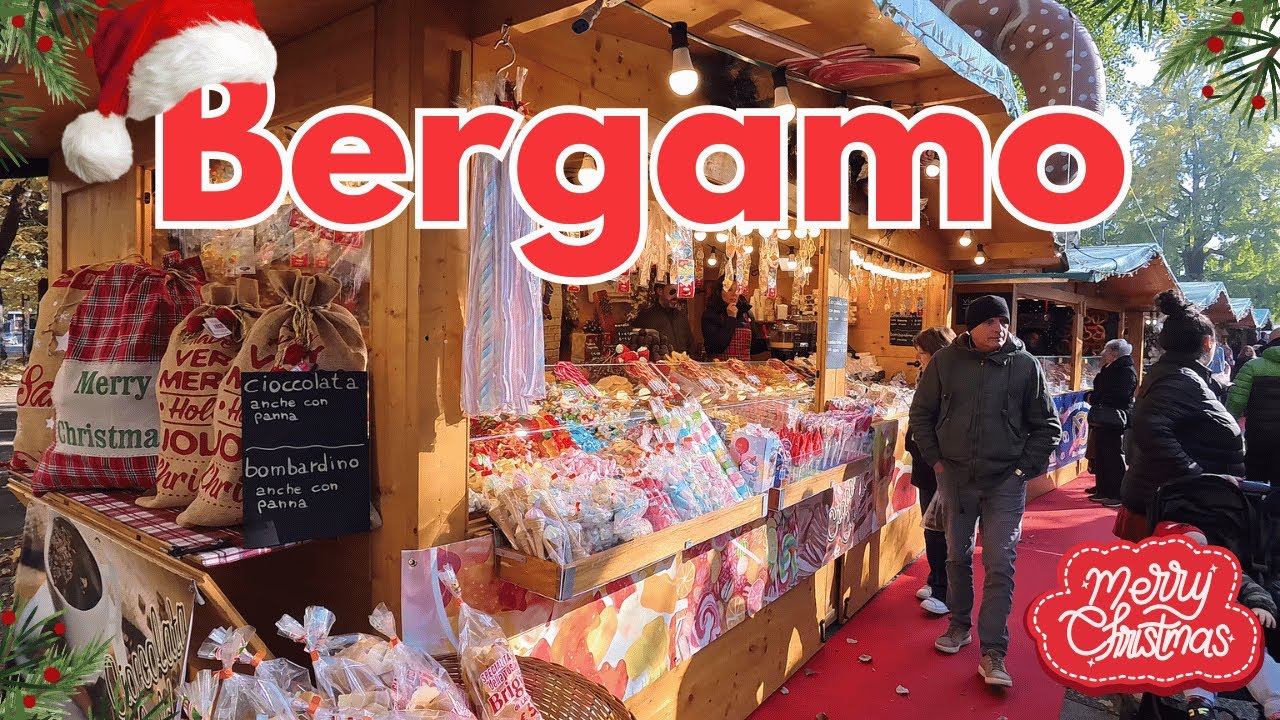 Christmas Markets in Bergamo 2024 🎄 A Magical Winter Experience YouTube