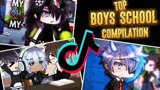 TOP 20 || Boys School 👧🏻➡️🧒🏻 TikTok Compilation || Gacha Meme / Gacha Trend