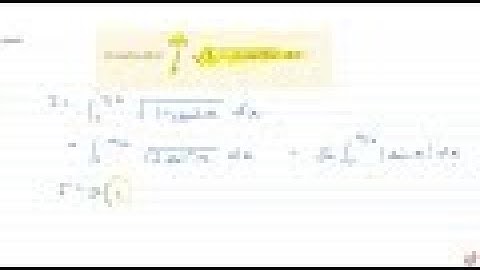 JEE MAINS 2018 Evaluate:    `int_0^(pi//2)sqrt(1-cos2x)dxdot`