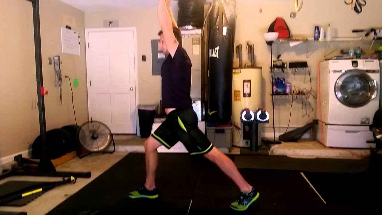 TRX Modified Lunges (to support proper posture)