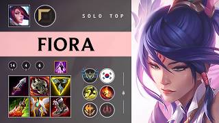 Fiora Top vs Tryndamere - KR Challenger Patch 26.06