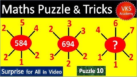 Maths Puzzle in Hindi | Puzzle Maths Tricks in Hindi| Tricky Maths Puzzles |Maths Puzzle vks Part 10