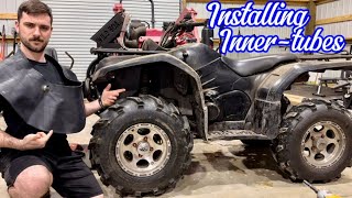 Installing Tire Inner Tubes in a Four