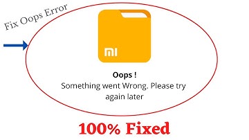 Fix File Manager Oops Something Went Wrong Error. Please Try Again Later Problem Error Solved