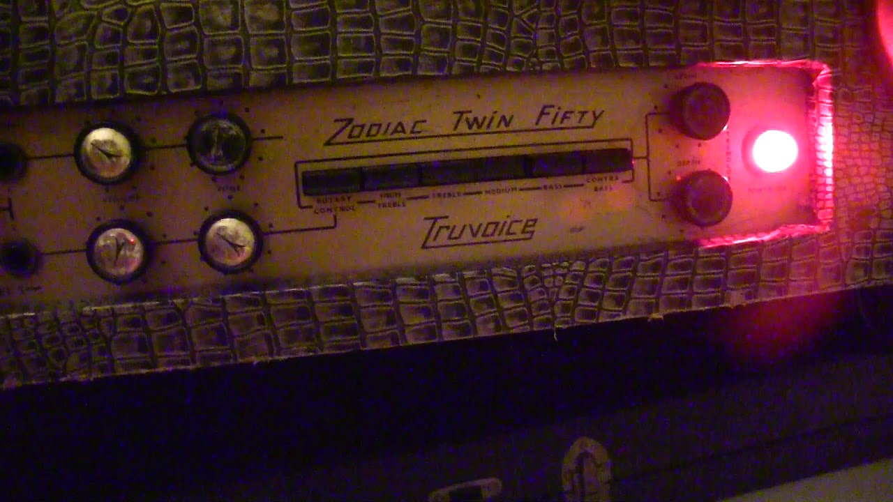 Fenderesque tones from the Selmer Zodiac Twin Fifty YouTube