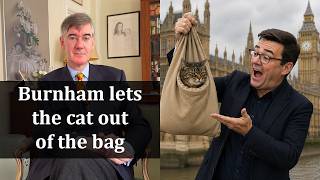 Burnham lets the cat out of the bag