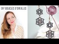 Boucles doreilles en perles de rocaille