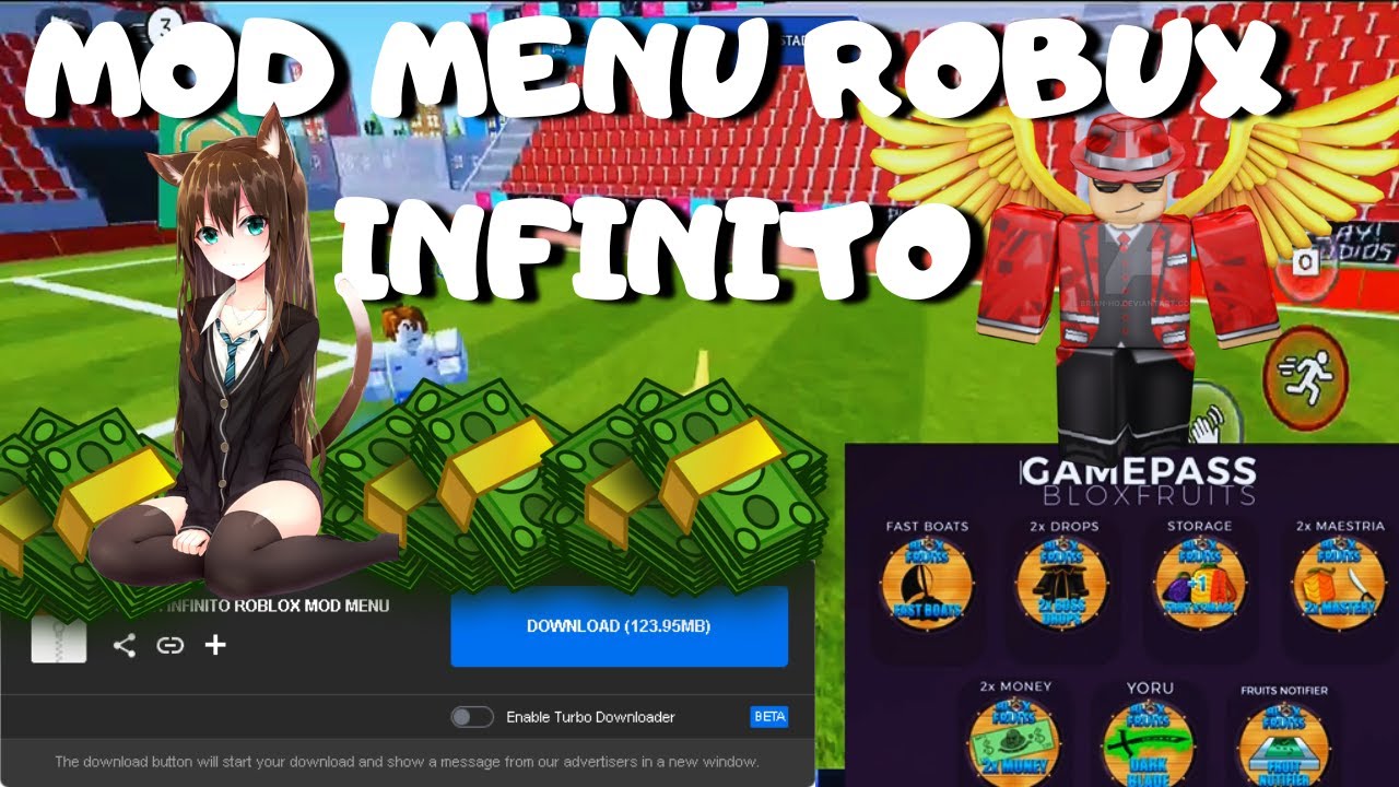 Roblox mod menu gameplay! Robux Infinito? 2024!!! - YouTube