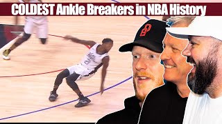 COLDEST Ankle Breakers in NBA History REACTION | OFFICE BLOKES REACT!!