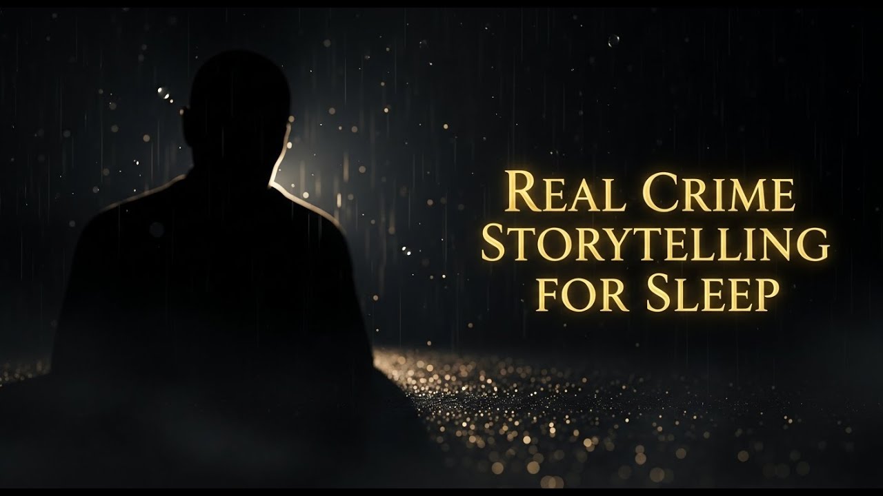 Real Crime Storytelling for Sleep | True Crime Stories with Rain Sounds Black Screen