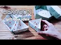 HEXAGON / Gift Box Idea / Lovely Storage Box 蛋糕型收纳盒#HandyMumLin